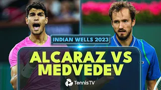 Carlos Alcaraz vs Daniil Medvedev: Indian Wells 2023 Final Extended Highlights