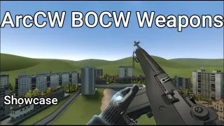 Garry's Mod - ArcCW BOCW Weapons Showcase (August 10th)