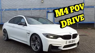 This is what a Stage 1 BMW M4 sounds like through a TUNNEL RUN *POV*