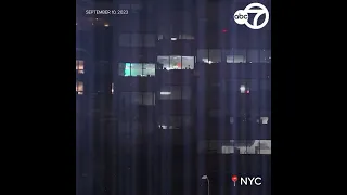 Tribute in Light beams through NYC sky to honor 9/11 victims