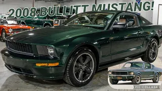 BULLITT 2008 Ford Mustang Bullitt Review - Collectible Motorcar of Atlanta