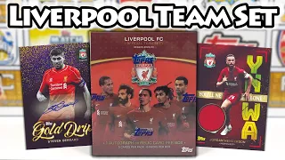 *NEW* Topps LIVERPOOL 2022/23 Official Team Set Box Opening | Guaranteed Auto or Relic