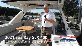 2021 Sea Ray SLX 400: The Entertainer