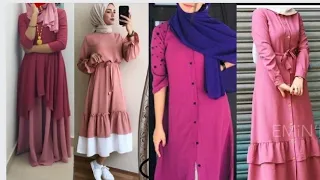 Modern dress designs/hijab model dress/Muslim girls dress design/new trendy collection/dua boutique