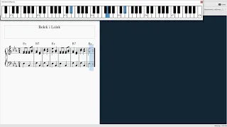 Bolek i Lolek - motyw przewodni #125 piano tutorial (ŚREDNIA-MEDIUM)