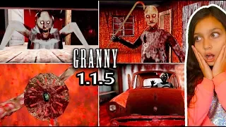 ВСЕ КОНЦОВКИ ГРЕННИ 2! Папа стал Гренни! Granny Chapter Two 1.1.5 Grandpa Делаю концовку Валеришка