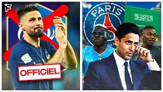 OFFICIEL : Giroud ABANDONNE les Bleus, l’Arabie saoudite va PLOMBER le plan du PSG | Revue de presse