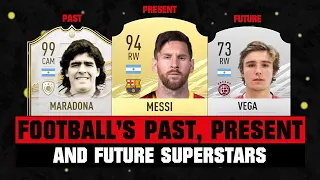 Football's Past, Present and Future SUPERSTARS! 😱🔥 ft. Ronaldo, Messi, Zidane!
