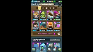 Clash Royale | Fun super fast battle ram cycle+rush deck