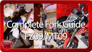 FZ09 Forks Suspension Upgrade DIY Guide