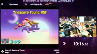 #ESA15Purple - Spyro 2: Season of Flame [ Any% ] Speedrun by Ongnissim