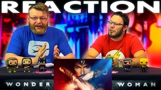 Wonder Woman Official Trailer REACTION!!