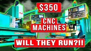 Scrap CNC Machines / Can They Be Saved ?
