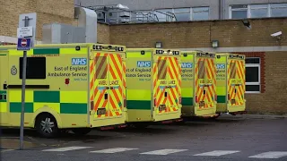 UK Ambulance Workers Go on strike