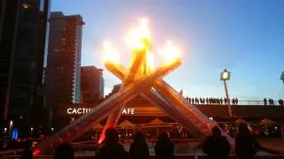 Vancouver Olympic Torch Lit - Sochi 2014 - O Canada