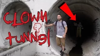 I Explored The Haunted Clown Tunnel