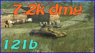 WOT Blitz / 121B Invincible / 6 frags / 7.2k dmg