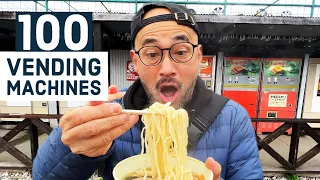 Japan's Crazy Vending Machine Food in Tokyo
