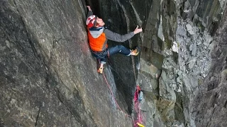 James Pearson climbs The Quarryman