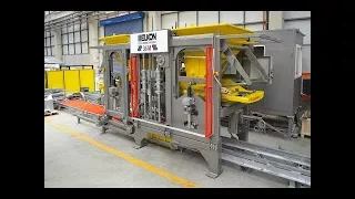 ELKOBLOCK-36M Fully Automatic Multilayer Concrete Block Making Machine Introductory video