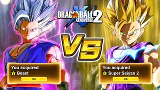 Beast Gohan VS Gohan SSJ2 Awoken Skill - Which is BETTER? - Dragon Ball Xenoverse 2 (DLC 16)