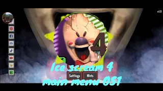 ice scream 4 main menu theme