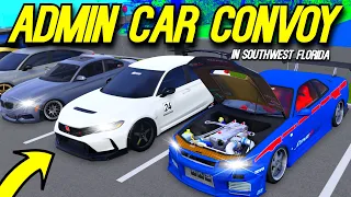 HUGE ADMIN CAR CONVOY IN SOUTHWEST FLORIDA!