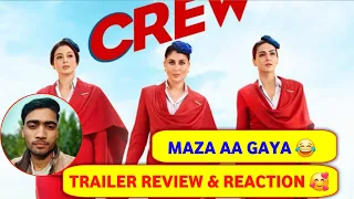 Crew Trailer Review & Reaction | Kapil Sharma | Tabu | Kriti Sanon | Karina Kapoor Khan | PSE