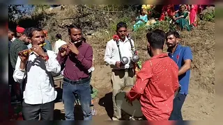 amazing flute + Dhol, 🕺💃aise apne khabhi suni nhi hogi himat singh party from poneja 💃🦹‍♂️🕺💃