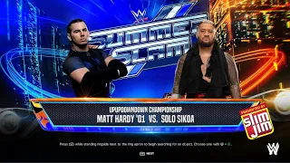 WWE 2K24 UPUPOOWNDOWN CHAMPIONSHIPMATT HARDY 01 VS. SOLO SKOA