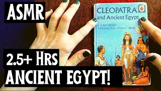 ASMR | Cleopatra, Ancient Egyptian History, Art & Artifacts - Whisper Compilation Reading - Books!