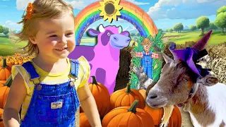 Farm Animal Festival Fun For Kids with Sunny Sasha | Animals, Music, and Joyful Rides! Join the Fun!