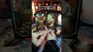 Someone doesn't want you to know this | Red Fairy Tarot #shorts