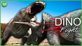 Dinosaur fight: T Rex vs Triceratops | Learn about dinosaurs | Dino battle | the Dinosaur