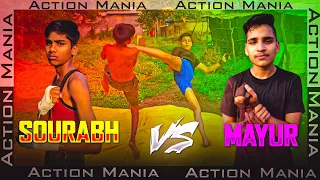 Wrestling Styles SOURABH vs MAYUR , Match 03 Action Mania 2021 | Backyard Wrestling