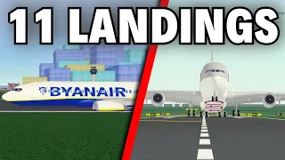 11 Types of Landings in PTFS (Roblox)