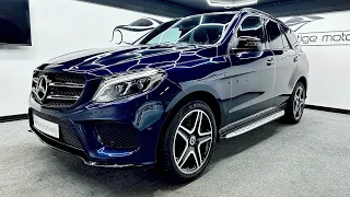 2018 Mercedes GLE 250 CDI AMG Line Night Pack Premium Plus finished in Canvasite Blue