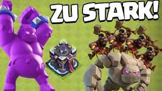 3 TRUPPEN IN CLASH OF CLANS, DIE ZU STARK WAREN! 😲😱