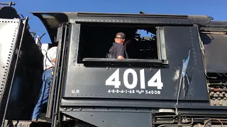 Big Boy 4014 - Playing the Whistle