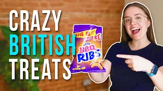 CANADIAN REACTS | Britain's Weirdest Snacks