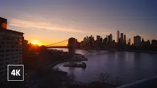 NEW YORK CITY Night Walk 🗽 Manhattan Bridge Walking Tour 12 Hours
