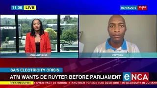 ATM wants De Ruyter before Parliament