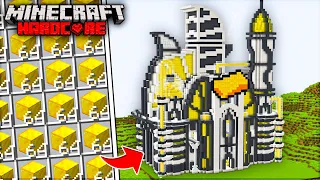 I Build a GOLD FACTORY in Minecraft Hardcore! (Hindi)