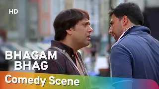 Bhagam Bhag (2006) - Akshay Kumar - Govinda - Superhit Comedy Scene - Sheamroo Comedy