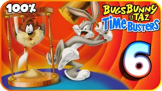 Bugs Bunny & Taz: Time Busters Walkthrough Part 6 (PS1) 100% Arabian Era - Sunset Alleys