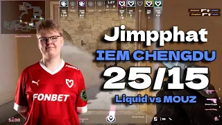 CS2 POV MOUZ Jimpphat (25/15) vs Liquid (Inferno) IEM Chengdu 2024