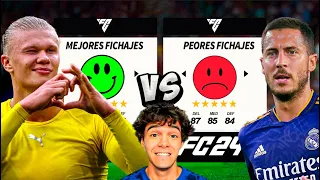 ¡MEJORES FICHAJES vs PEORES FICHAJES en FIFA!