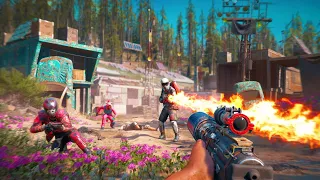 Liberating Every Outpost On Hardest Difficulty! Far Cry: New Dawn