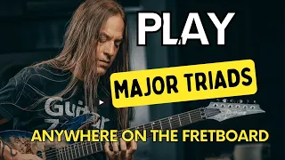 Monday Guitar Motivation - Learn Major Triads on your Guitar - Part 1