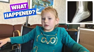 WHAT HAPPENED AT SCHOOL? GETTING AN X-RAY VLOG